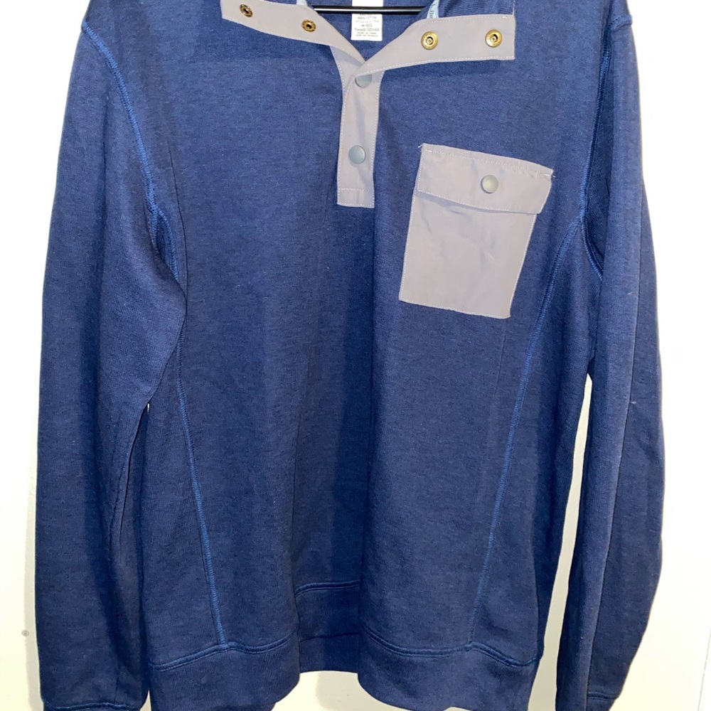 Men’s LL Bean 1/4 Button Up Pull Over